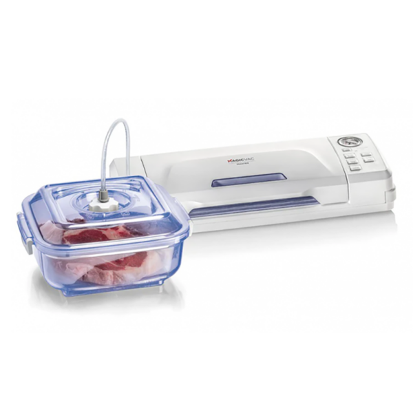 Magic vac vacuum bewaardoos 2.5l vierkant